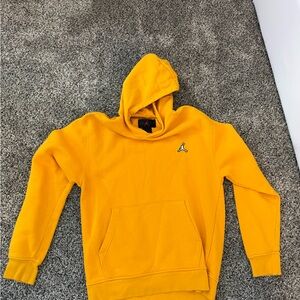 Jordan Yellow Hoodie Size Small barely worn